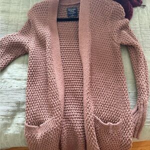 Abercrombie & Fitch Women’s Open-Front Chunky Cardigan - Light Brown